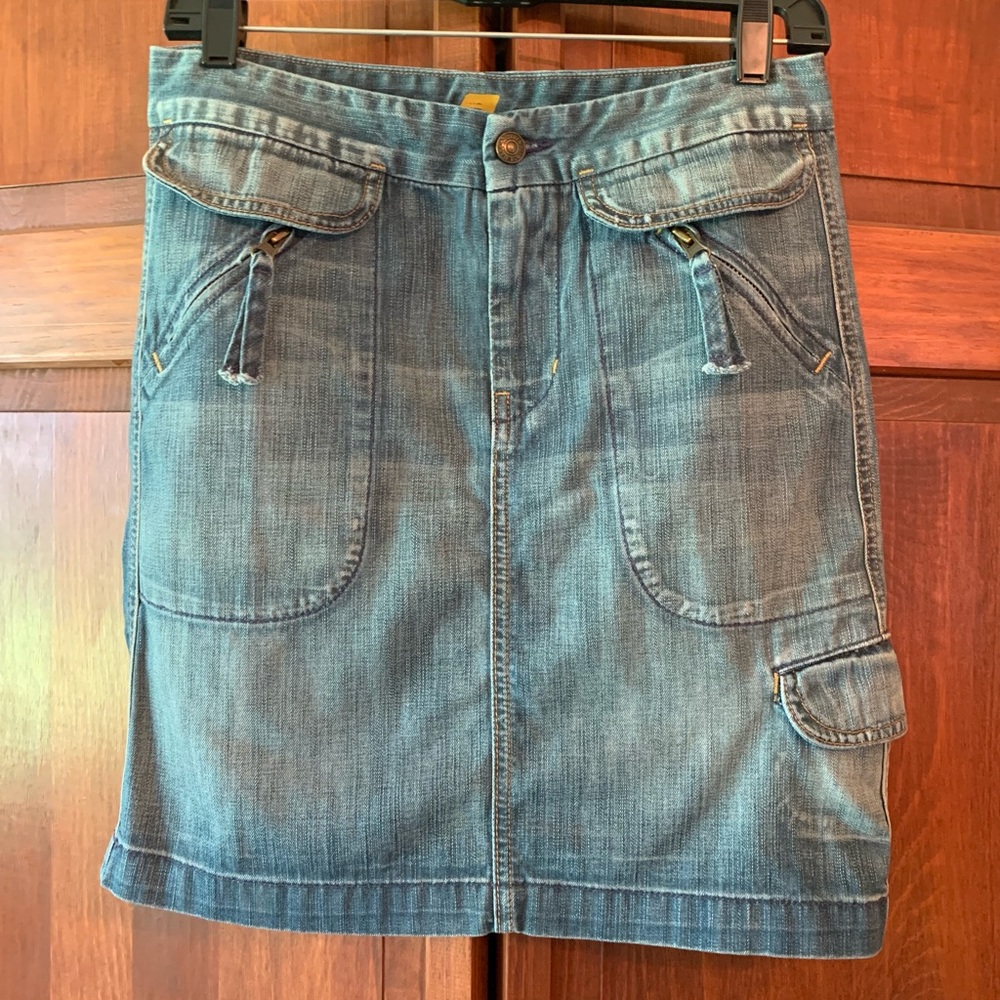 7 for All Mankind Denim Skirt